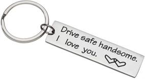 img 4 attached to 💑 Valentine's Day Keychain for Couple - Secure and Romantic Gift for Boyfriend and Girlfriend