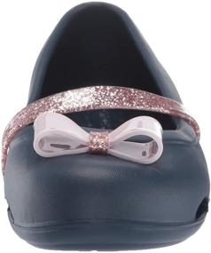 img 3 attached to Туфли Candy Charm Ballet Crocs для девочек-малышек