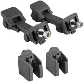 img 3 attached to 🔒 Trunknets Inc Left Right Side Hood Latch Catch & Bracket Pair for Jeep Wrangler 1997-2006 New- Enhanced Hood Security!