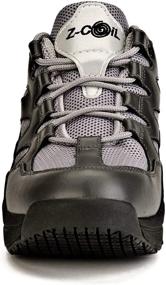 img 2 attached to 👟 Ultimate Comfort and Durability: Z CoiL Freedom Resistant Leather Tennis Men's Shoes