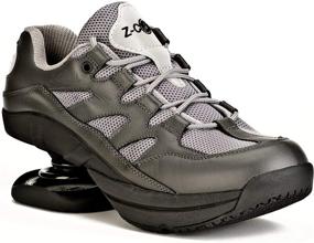 img 4 attached to 👟 Ultimate Comfort and Durability: Z CoiL Freedom Resistant Leather Tennis Men's Shoes