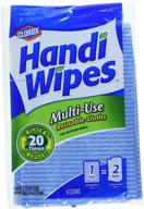 🧼 clorox handi wipes 6 pack - multi-use reusable cloths for versatile cleaning logo