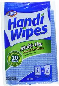 img 2 attached to 🧼 Clorox Handi Wipes 6 Pack - Multi-Use Reusable Cloths for Versatile Cleaning