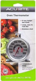 img 1 attached to 🌡️ AcuRite 00620A2 Silver Stainless Steel Oven Thermometer