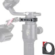 🎥 enhance filmmaking with eachshot ronins-ring extension adapter mount for dji ronin s – perfect for camera monitor, rode microphone, led video light, and vlog filmmaking [not for ronin sc] logo