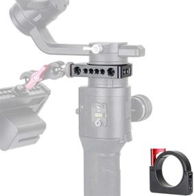 img 4 attached to 🎥 Enhance Filmmaking with EACHSHOT RoninS-Ring Extension Adapter Mount for DJI Ronin S – Perfect for Camera Monitor, Rode Microphone, LED Video Light, and Vlog Filmmaking [Not for Ronin SC]