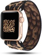 📱 ремешок yoswan stretchy loop strap - браслет для apple watch 40 мм 38 мм iwatch series 6/5/4/3/2/1 - растяжимый эластичный запястный ремень логотип