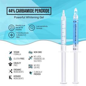 img 2 attached to 🦷 Vivostar Teeth Whitening Kit - (3) 3ml Whitening Gel + (1) 3ml Desensitizing Gel | Premium Quality for Sensitive Smiles