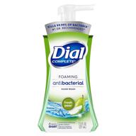 🍐 dial complete antibacterial foaming hand wash, fresh pear, 7.5 oz. logo