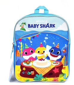 img 1 attached to 🦈 Adorable Baby Shark 11 Mini Backpack: Perfect for Your Little One!