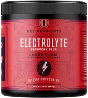 🍒 cherry pom electrolyte powder - 90 servings, sugar-free drink mix - keto hydration powder with no sugar, gluten-free electrolytes supplement: magnesium, potassium, calcium logo