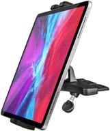 📱 woleyi cd slot car tablet mount: full rotation holder for tablets/ipads, samsung galaxy tabs, switch, iphones & more logo