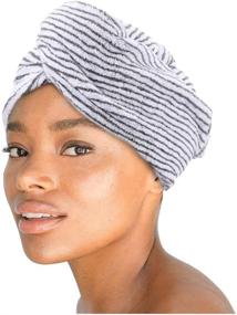 img 2 attached to Gemily Microfiber Absorbent Turbans Girls（Pack