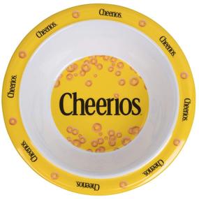 img 1 attached to 🍽️ Cheerios 5-Piece Kids Plates Mealtime Feeding Set for Toddlers - Dishware Set with Plate, Bowl, Cup, Utensils - BPA/PVC Free, Dishwasher Safe