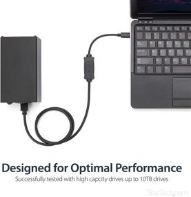 img 1 attached to 💻 USB to eSATA Cable Converter by StarTech Com