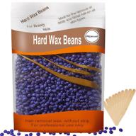 🌸 lavender hard wax beads - ideal for full body brazilian, facial, eyebrow, bikini hair removal at home logo