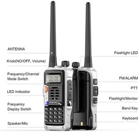 img 2 attached to BaoFeng UV-S9 Plus (обновление UV-5R) 8 Вт мощное портативное двухдиапазонное три-мощное радио 8/4/1 Вт V/UHF с одним дополнительным аккумулятором 2200 мАч.