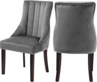 meridian furniture oxford velvet contemporary логотип
