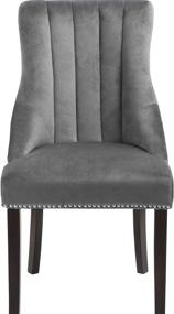 img 2 attached to Meridian Furniture Oxford Velvet Contemporary