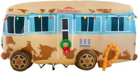 img 4 attached to Gemmy 7.5Ft. Wide Christmas Inflatable: National Lampoon's Christmas Vacation Uncle Eddie's RV - Impressive Indoor/Outdoor Holiday Decoration