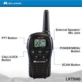 img 3 attached to Midland LXT500VP3 Rechargeable Batteries Chargers Portable Audio & Video