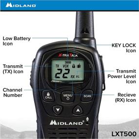 img 2 attached to Midland LXT500VP3 Rechargeable Batteries Chargers Portable Audio & Video