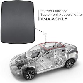 img 3 attached to Изоляция стеклянного солнцезащитного козырька модели Tesla