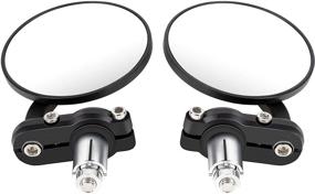 img 4 attached to OCPTY Motorcycle Convex Mirrors Handlebars