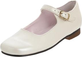 img 4 attached to 👧 Nina Toddler Little Bonnett Black Girls' School Uniform Shoes