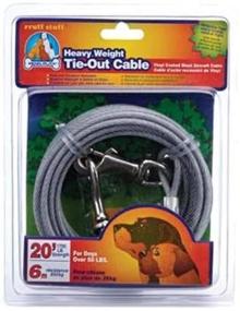 img 2 attached to Heavy Duty 20-Foot Tie-Out Cable for Dogs