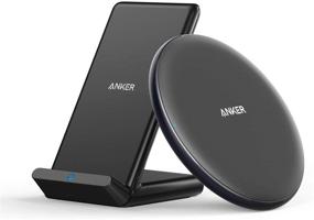 img 4 attached to 🔌 Anker Wireless Chargers Bundle, PowerWave Pad & Stand, Qi-Certified Compatible with iPhone 12, 12 Mini, 12 Pro Max, 11, 11 Pro, 11 Pro Max, Xs Max, XR, 10W for Galaxy S20, S10, S9, Note 10 | No AC Adapter