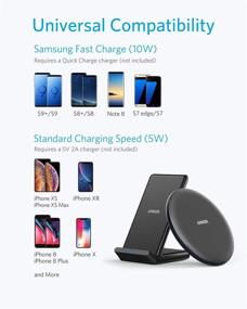 img 3 attached to 🔌 Anker Wireless Chargers Bundle, PowerWave Pad & Stand, Qi-Certified Compatible with iPhone 12, 12 Mini, 12 Pro Max, 11, 11 Pro, 11 Pro Max, Xs Max, XR, 10W for Galaxy S20, S10, S9, Note 10 | No AC Adapter