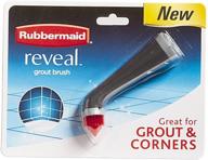 🧽 rubbermaid power scrubber with all-purpose grout head: effortlessly clean grout lines, corners, bathrooms, and kitchens logo