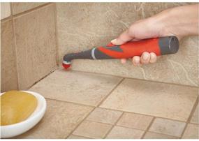 img 1 attached to 🧽 Rubbermaid Power Scrubber with All-Purpose Grout Head: Effortlessly Clean Grout Lines, Corners, Bathrooms, and Kitchens