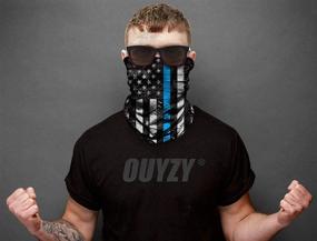 img 2 attached to 🎣 OUYZY Neck Gaiter Face Mask Scarf: Ultimate Sun Protection and Breathability for Men - Ideal for Fishing and Outdoor Activities