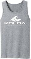 👕 koloa classic wave top black w 2xl: stylish men's clothing & shirts for every occasion logo