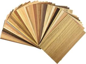 img 3 attached to 🪵 Sauers SCV-20-MXDOM&EXOTIC Veneer Variety Pack: Enhance Your Project with 20 Sq. Ft. of Stunning Veneer