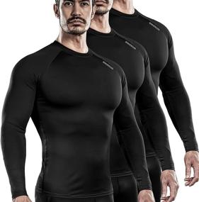 img 4 attached to DRSKIN Wintergear ColdGear Compression Baselayer Sports & Fitness in Other Sports