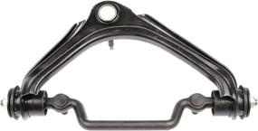 img 1 attached to 🔧 Dorman 520-287 Front Left Upper Suspension Control Arm and Ball Joint Assembly: Ford/Lincoln/Mercury Models, Black - Top Quality Replacement