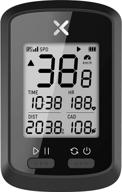 🚴 xoss g+ gps bike computer with bluetooth ant+ connectivity, wireless bicycle speedometer odometer and lcd display, waterproof mtb tracker ideal for all bikes including electric bikes (supports xoss app) логотип