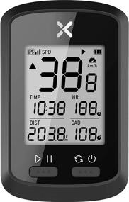 img 4 attached to 🚴 XOSS G+ GPS Bike Computer with Bluetooth ANT+ Connectivity, Wireless Bicycle Speedometer Odometer and LCD Display, Waterproof MTB Tracker Ideal for All Bikes including Electric Bikes (Supports XOSS APP)