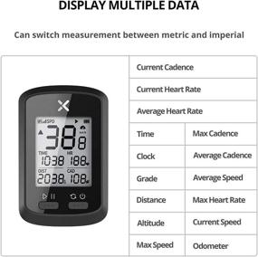 img 2 attached to 🚴 XOSS G+ GPS Bike Computer with Bluetooth ANT+ Connectivity, Wireless Bicycle Speedometer Odometer and LCD Display, Waterproof MTB Tracker Ideal for All Bikes including Electric Bikes (Supports XOSS APP)