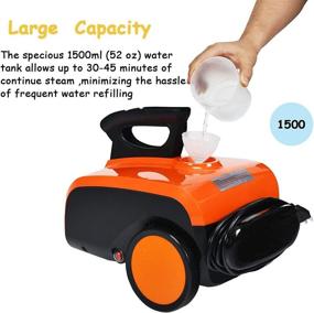 img 2 attached to 🧼 COSTWAY Multipurpose Steam Cleaner: Heavy Duty, Chemical-Free Cleaning with 19 Accessories - Ideal for Carpet, Floor, Window, and Car