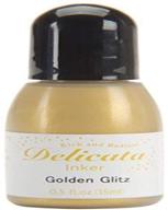 tsukineko golden glitz delicata 0.5 oz inker logo