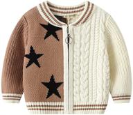 👕 vivobiniya sweater cardigan: stylish outerwear for boys' clothing logo