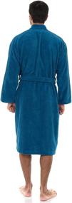 img 3 attached to TowelSelections Fleece Terry Lined Bathrobe: Luxuriously Absorbent & Cozy