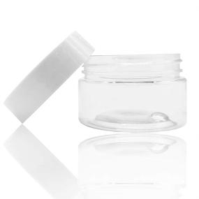 img 2 attached to 💄 Versatile Plastic Cosmetic Containers for Lotions and Liquids: A Stylish Storage Solution