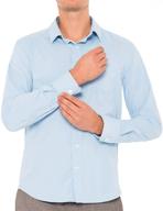 👔 stylish and comfortable untucked shirts for men: long sleeve men's clothing logo