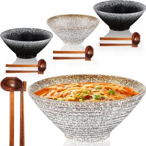 img 4 attached to Ceramic Japanese Noodle Porcelain Chopstick