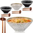 ceramic japanese noodle porcelain chopstick logo